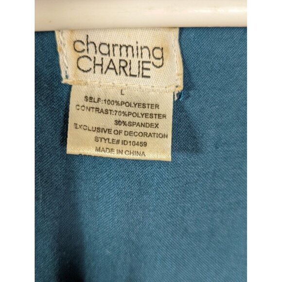 Charmin Charlie Womens  Dress Emroidered Babydoll Festival Coachella Boho L - Picture 3 of 4